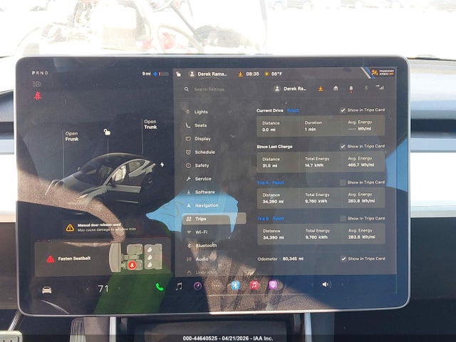 Aukcja sprzedaży 2019 Tesla Model 3 Long Range/mid Range/standard Range/standard Range Plus, vin: 5YJ3E1EA5KF402753, numer aukcji: 44640525