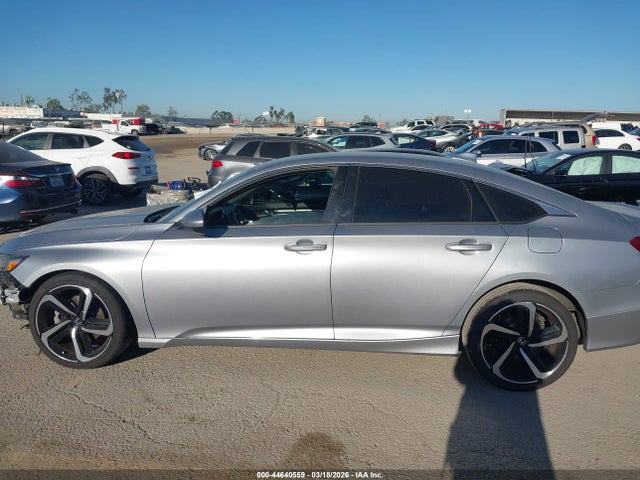 2018 Honda Accord Sport მანქანა იყიდება აუქციონზე, vin: 1HGCV1F38JA247608, აუქციონის ნომერი: 44640559