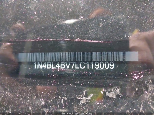 1N4BL4BV7LC119009 Nissan Altima S Fwd
