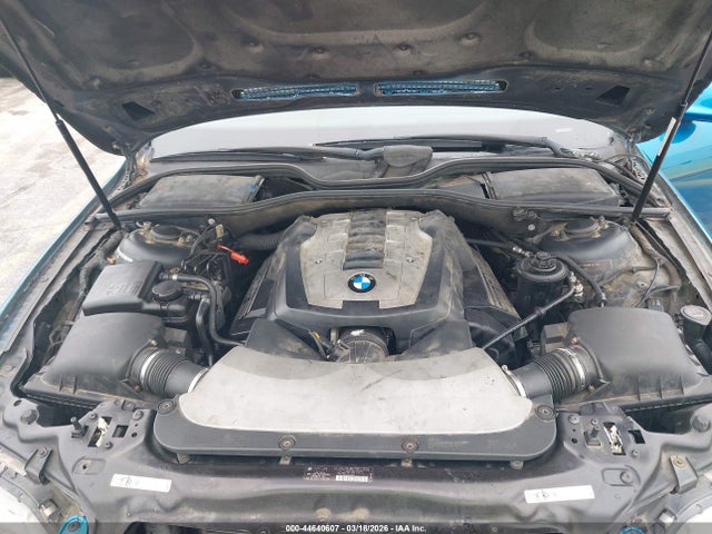 44640607 :رقم المزاد ، WBAHL83517DT09640 vin ، 2007 Bmw 750i مزاد بيع