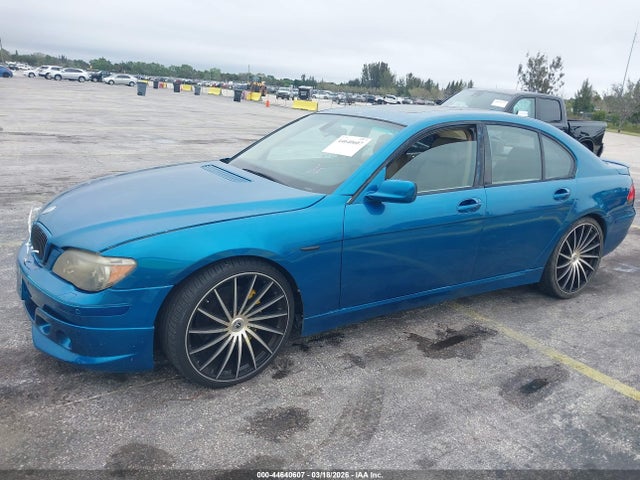 44640607 :رقم المزاد ، WBAHL83517DT09640 vin ، 2007 Bmw 750i مزاد بيع