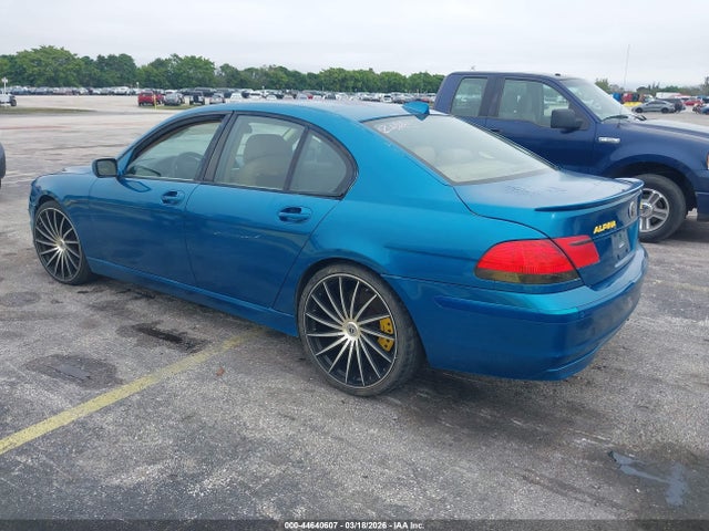 44640607 :رقم المزاد ، WBAHL83517DT09640 vin ، 2007 Bmw 750i مزاد بيع