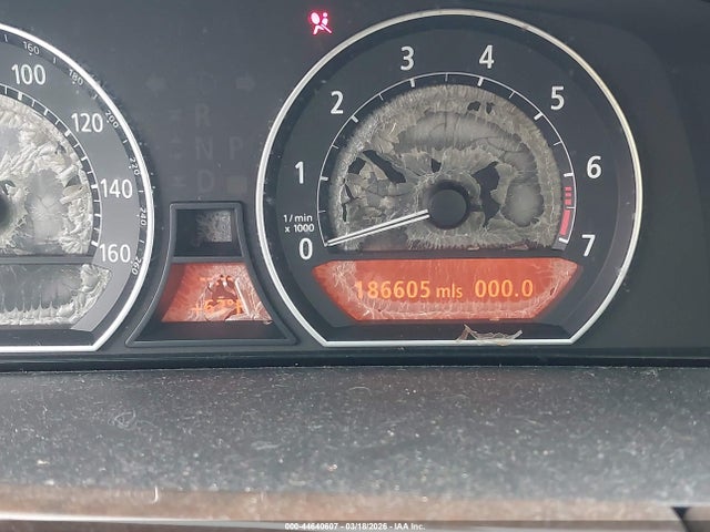 44640607 :رقم المزاد ، WBAHL83517DT09640 vin ، 2007 Bmw 750i مزاد بيع