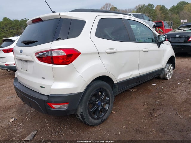 Aukcja sprzedaży 2018 Ford Ecosport Se, vin: MAJ3P1TE5JC201940, numer aukcji: 44640609