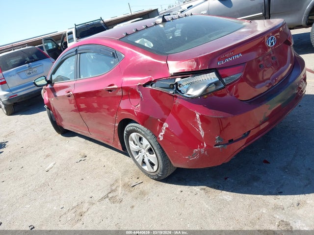 44640639 :رقم المزاد ، 5NPDH4AE4GH700757 vin ، 2016 Hyundai Elantra Se مزاد بيع
