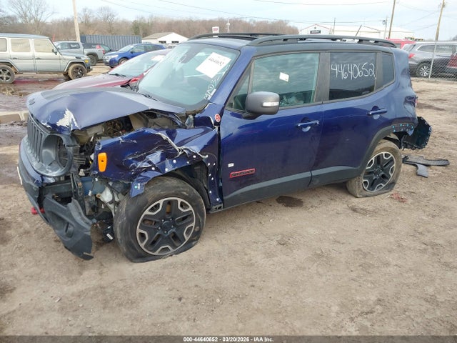 2016 Jeep Renegade Trailhawk მანქანა იყიდება აუქციონზე, vin: ZACCJBCT4GPC61552, აუქციონის ნომერი: 44640652