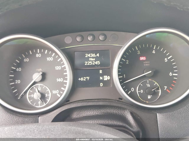 Aukcja sprzedaży 2010 Mercedes-benz Ml 350 4matic, vin: 4JGBB8GB5AA602991, numer aukcji: 44640657