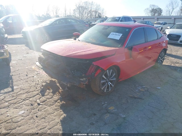 44640696 :رقم المزاد ، 2HGFE1F71NH303573 vin ، 2022 Honda Civic Ex مزاد بيع
