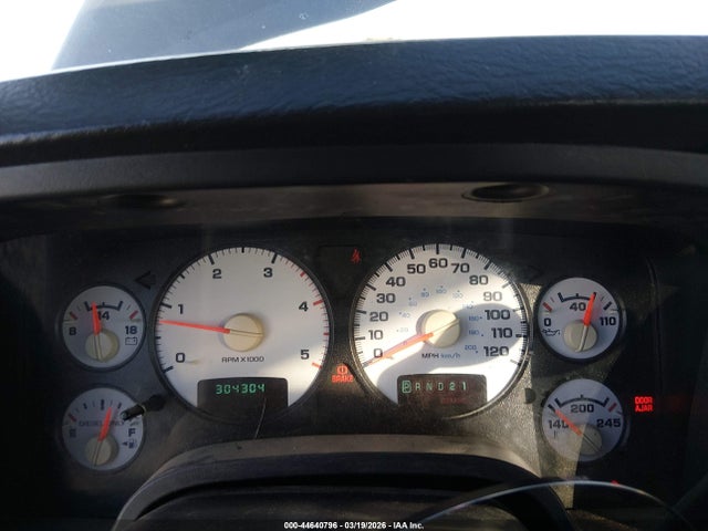 2003 Dodge Ram 2500 Slt/laramie/st მანქანა იყიდება აუქციონზე, vin: 3D7KU28603G701662, აუქციონის ნომერი: 44640796