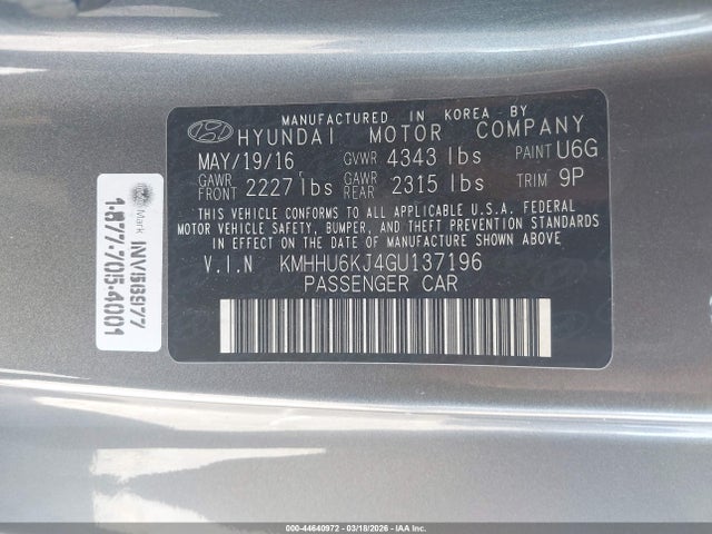 KMHHU6KJ4GU137196 Hyundai Genesis 3.8 R-spec