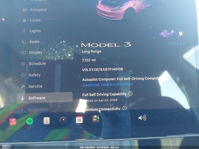 2026 TESLA MODEL 3 5YJ3E1EA9TF140138 Photo 6