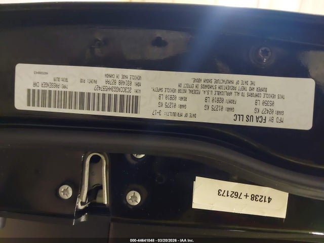 2017 CHRYSLER 300 2C3CCAGG3HH597427 Photo 8