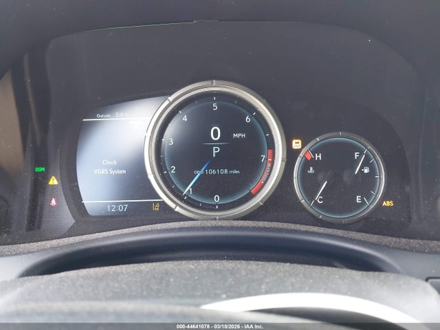 Aukcja sprzedaży 2017 Lexus Gs 350 F Sport, vin: JTHBZ1BL5HA010832, numer aukcji: 44641078