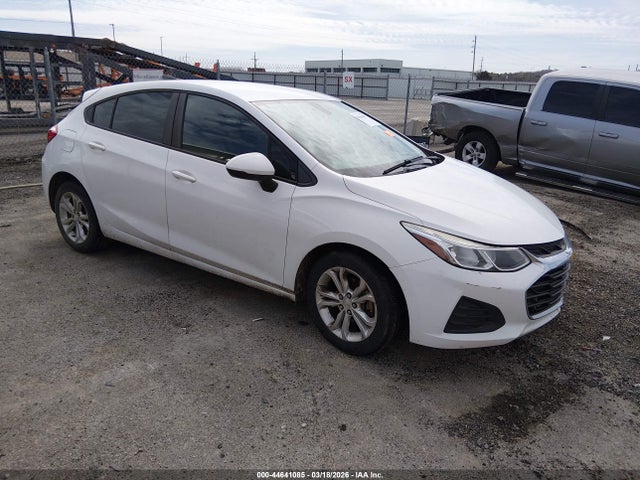 2019 Chevrolet Cruze Ls მანქანა იყიდება აუქციონზე, vin: 3G1BC6SM9KS595325, აუქციონის ნომერი: 44641085