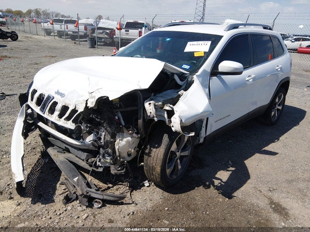 2019 Jeep Cherokee Limited Fwd მანქანა იყიდება აუქციონზე, vin: 1C4PJLDB5KD300492, აუქციონის ნომერი: 44641134