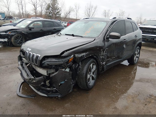 2019 Jeep Cherokee Limited Fwd მანქანა იყიდება აუქციონზე, vin: 1C4PJLDB2KD325897, აუქციონის ნომერი: 44641173