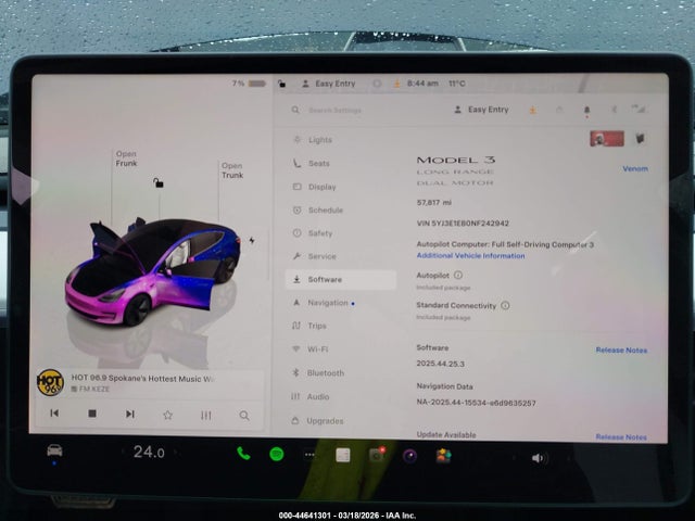 2022 TESLA MODEL 3 5YJ3E1EB0NF242942 Photo 6