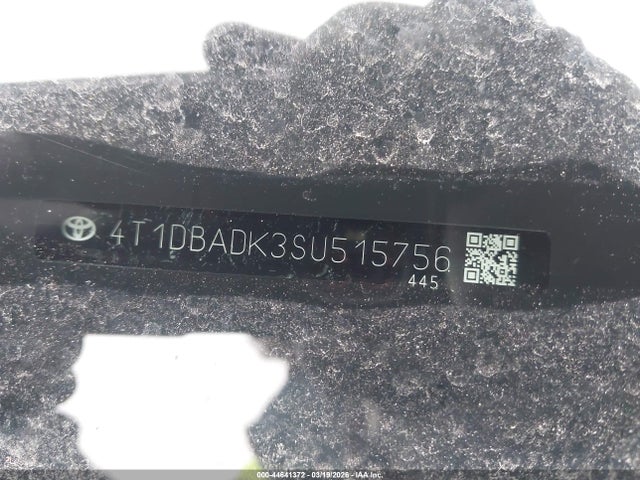 Aukcja sprzedaży 2025 Toyota Camry Se, vin: 4T1DBADK3SU515756, numer aukcji: 44641372