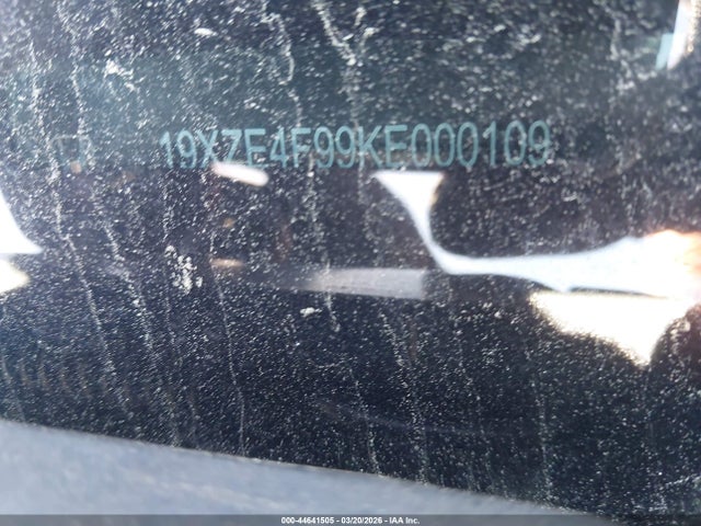 19XZE4F99KE000109 Honda Insight Touring
