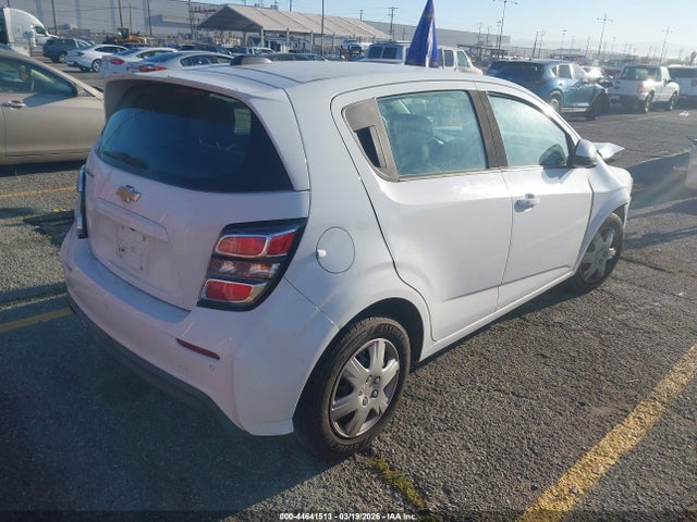 1G1JG6SB0L4134496 Chevrolet Sonic Fwd 1fl 5-door