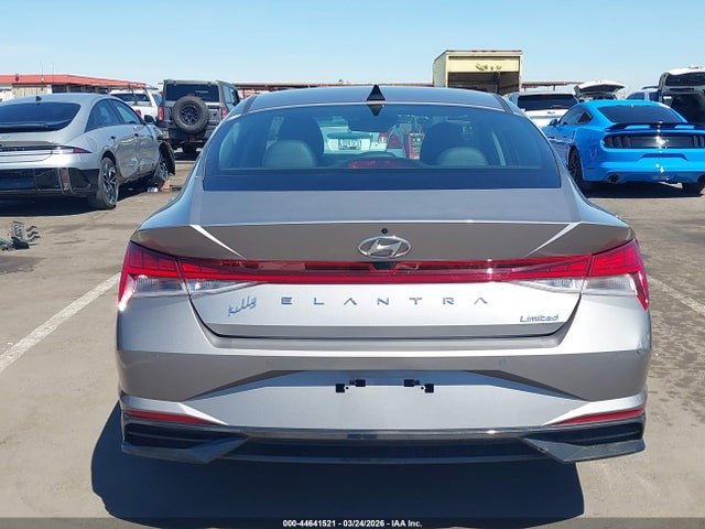 2023 Hyundai Elantra Limited მანქანა იყიდება აუქციონზე, vin: KMHLP4AG9PU505643, აუქციონის ნომერი: 44641521
