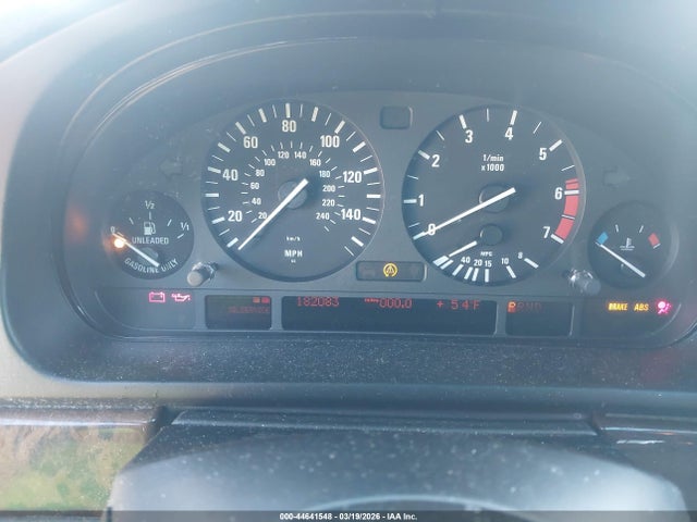 44641548 :رقم المزاد ، WBADN63493GS57381 vin ، 2003 Bmw 540ia مزاد بيع