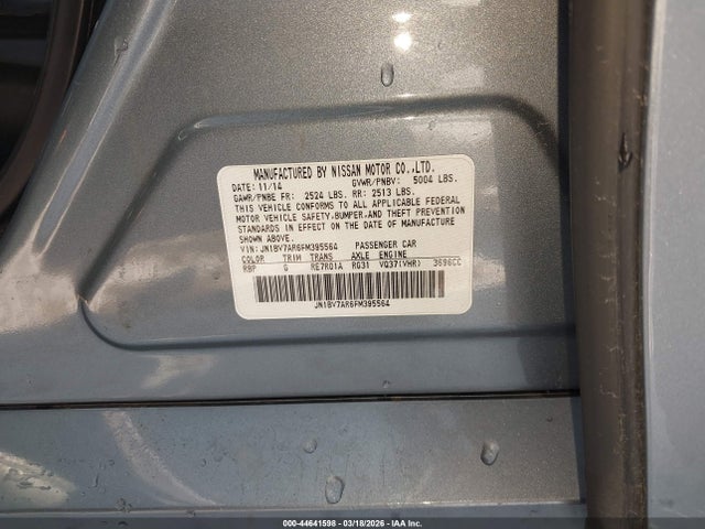 Продаж на аукціоні авто 2015 Infiniti Q50 Premium, vin: JN1BV7AR6FM395564, номер лоту: 44641598