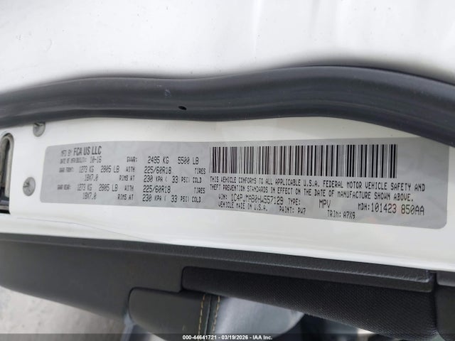 Продаж на аукціоні авто 2017 Jeep Cherokee Altitude 4x4, vin: 1C4PJMAB0HW557129, номер лоту: 44641721