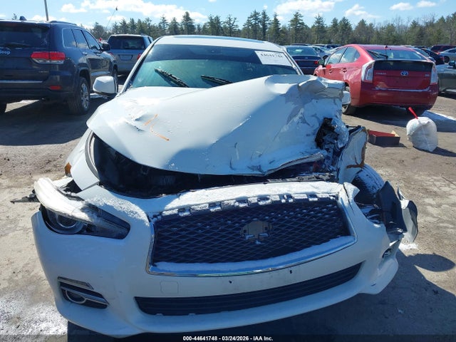2017 Infiniti Q50 3.0t Premium მანქანა იყიდება აუქციონზე, vin: JN1EV7AR7HM834349, აუქციონის ნომერი: 44641748
