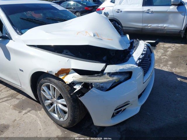 2017 Infiniti Q50 3.0t Premium მანქანა იყიდება აუქციონზე, vin: JN1EV7AR7HM834349, აუქციონის ნომერი: 44641748