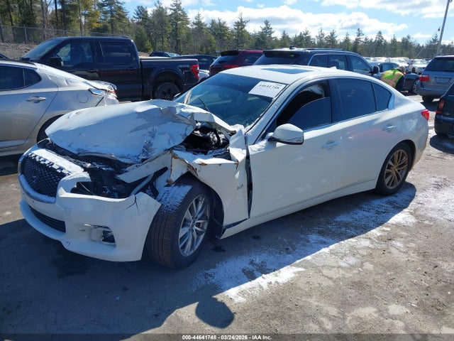 2017 Infiniti Q50 3.0t Premium მანქანა იყიდება აუქციონზე, vin: JN1EV7AR7HM834349, აუქციონის ნომერი: 44641748