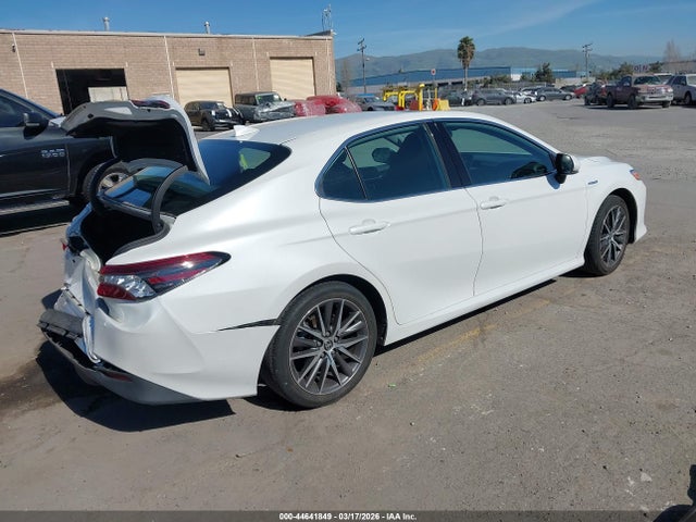 4T1F31AK1MU022459 Toyota Camry Xle Hybrid