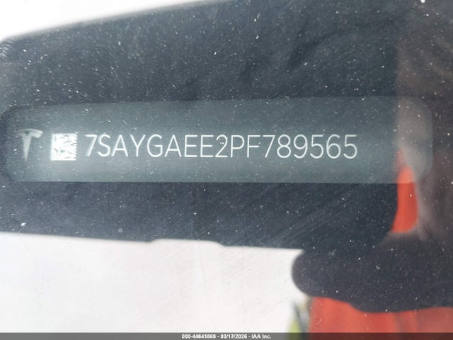 Aukcja sprzedaży 2023 Tesla Model Y Awd/long Range Dual Motor All-wheel Drive, vin: 7SAYGAEE2PF789565, numer aukcji: 44641869