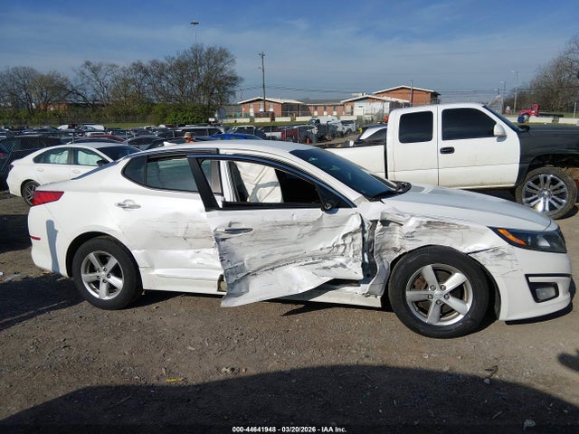 2015 Kia Optima Lx მანქანა იყიდება აუქციონზე, vin: KNAGM4A72F5599112, აუქციონის ნომერი: 44641948