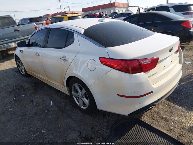 2015 Kia Optima Lx მანქანა იყიდება აუქციონზე, vin: KNAGM4A72F5599112, აუქციონის ნომერი: 44641948
