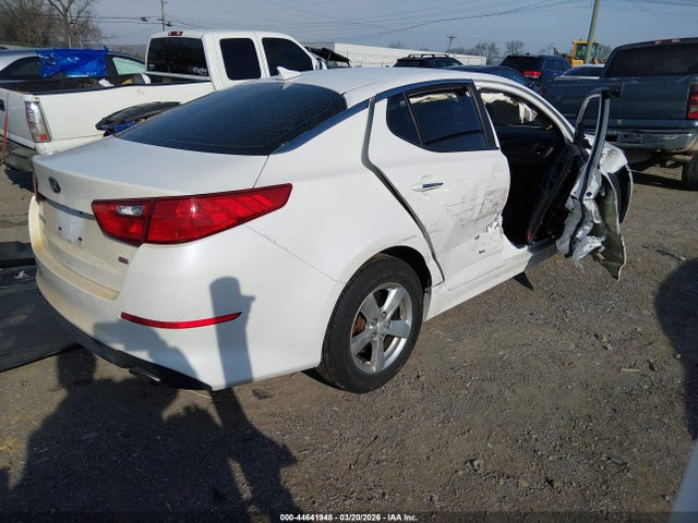2015 Kia Optima Lx მანქანა იყიდება აუქციონზე, vin: KNAGM4A72F5599112, აუქციონის ნომერი: 44641948