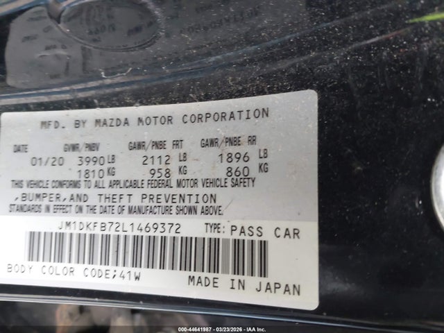2020 MAZDA CX-3 JM1DKFB72L1469372 Photo 8