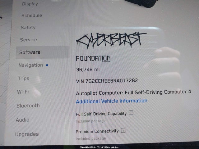 7G2CEHEE6RA017282 Tesla Cybertruck Cyberbeast