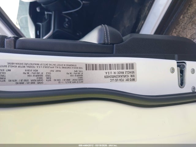 44642012 :رقم المزاد ، 1C4RJKAG3N8534839 vin ، 2022 Jeep Grand Cherokee L Laredo 4x4 مزاد بيع