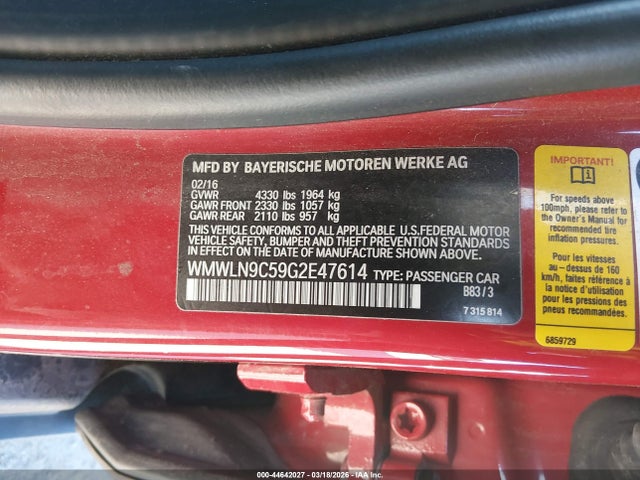 2016 MINI CLUBMAN WMWLN9C59G2E47614 Photo 8
