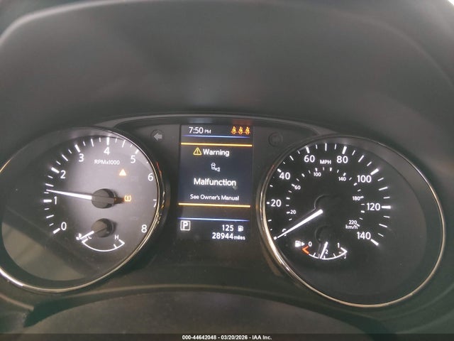 JN1BJ1BW6NW478346 Nissan Rogue Sport Sv Awd Xtronic Cvt