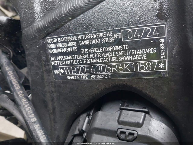 2024 BMW S 1000 WB10E6305R6K11587 Photo 9