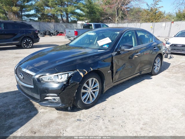 2016 Infiniti Q50 3.0t Premium მანქანა იყიდება აუქციონზე, vin: JN1EV7AR8GM344520, აუქციონის ნომერი: 44642110