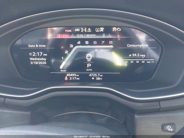Продаж на аукціоні авто 2022 Audi A5 Sportback Premium Plus 40 Tfsi Quattro S Tronic, vin: WAUCBCF53NA005719, номер лоту: 44642147