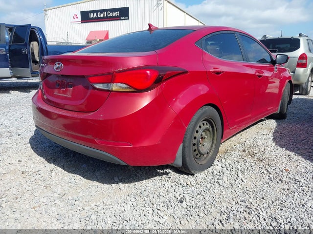 KMHDH4AEXGU484219 Hyundai Elantra Value Edition