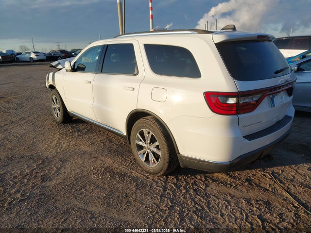 Продажа на аукционе авто 2016 Dodge Durango Limited, vin: 1C4RDHDG1GC308434, номер лота: 44642321