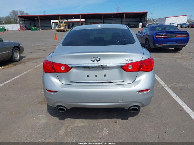 2017 Infiniti Q50 3.0t Premium მანქანა იყიდება აუქციონზე, vin: JN1EV7AP1HM733936, აუქციონის ნომერი: 44642415