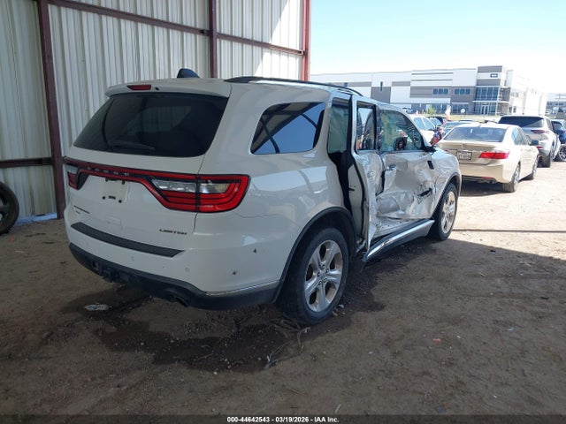 2015 Dodge Durango Limited მანქანა იყიდება აუქციონზე, vin: 1C4RDJDG0FC690249, აუქციონის ნომერი: 44642543