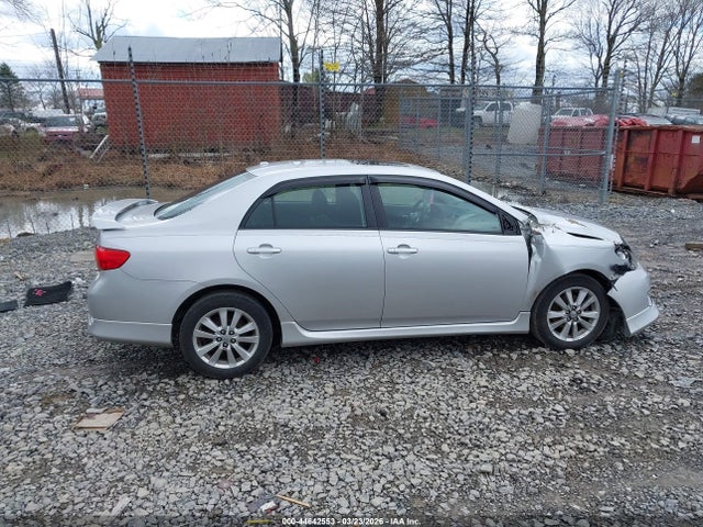 44642553 :رقم المزاد ، 2T1BU40E09C096523 vin ، 2009 Toyota Corolla S مزاد بيع