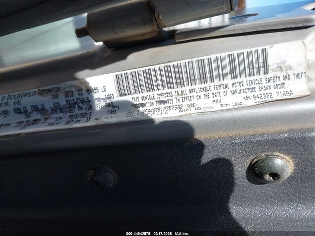 2001 JEEP WRANGLER 1J4FA49S61P357592 Photo 8